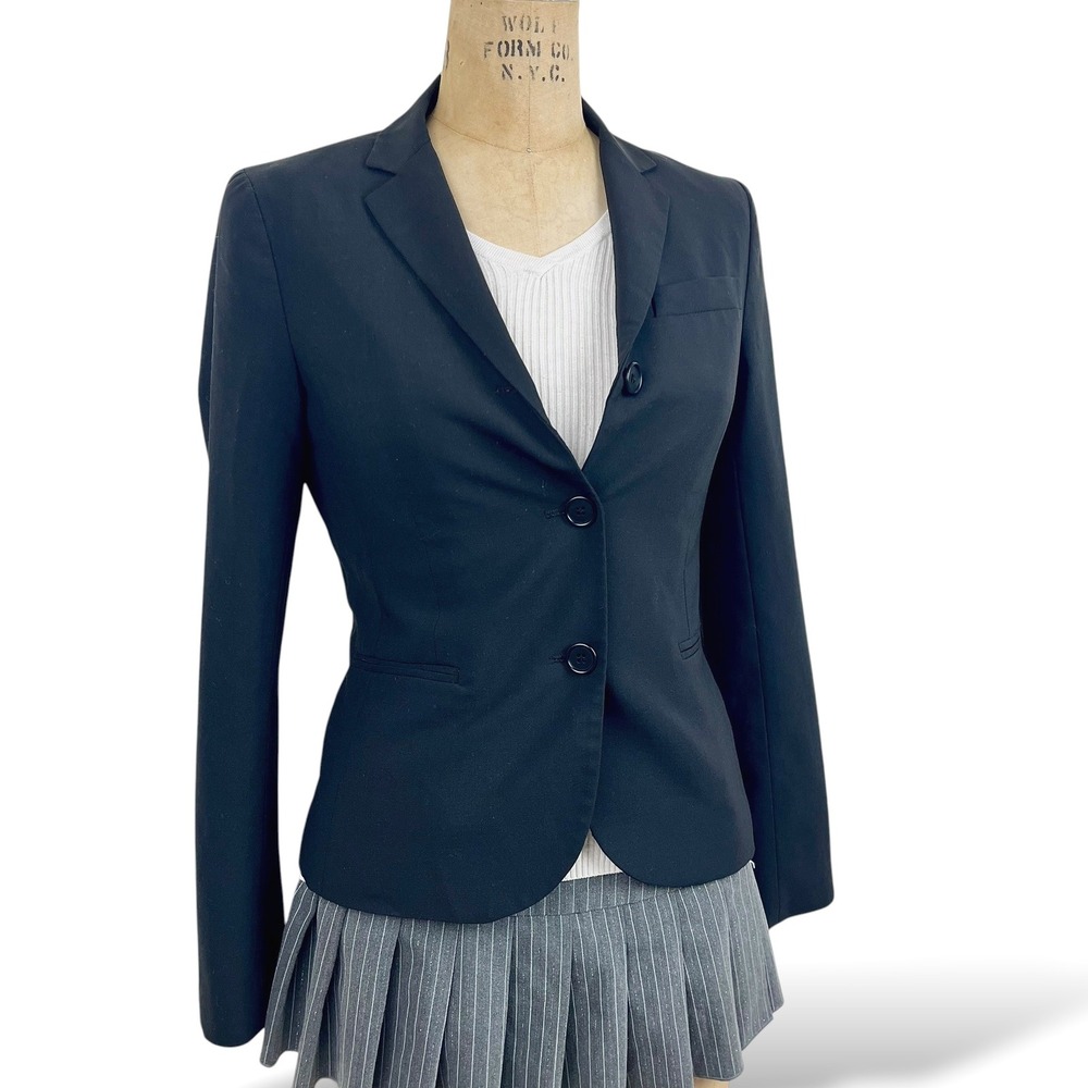 Theory Womens S Blazer Three Button Slim Fit Tailored Classic Office Fashion - Picture 3 of 9